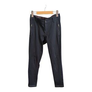 Lululemon Out & About 7/8 Pant Black Slim Straight Fit Black Size 4